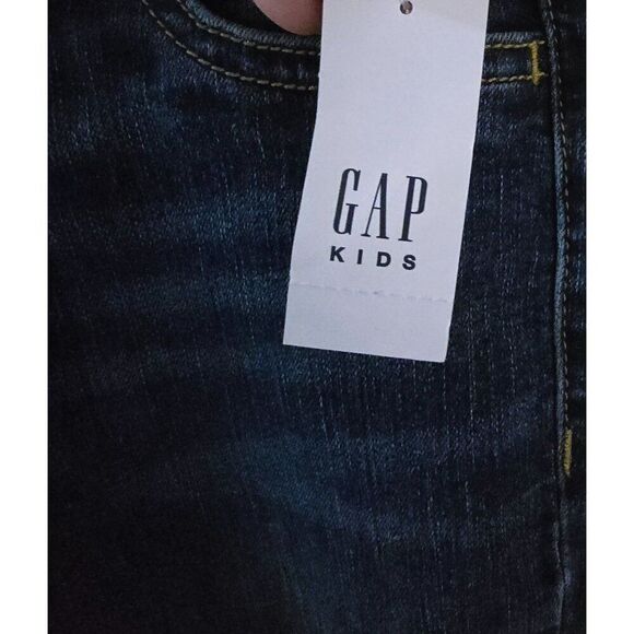 Gap Kids Stretch Super Skinny Jeans Size 12 Dark Wash Denim - Picture 5 of 9